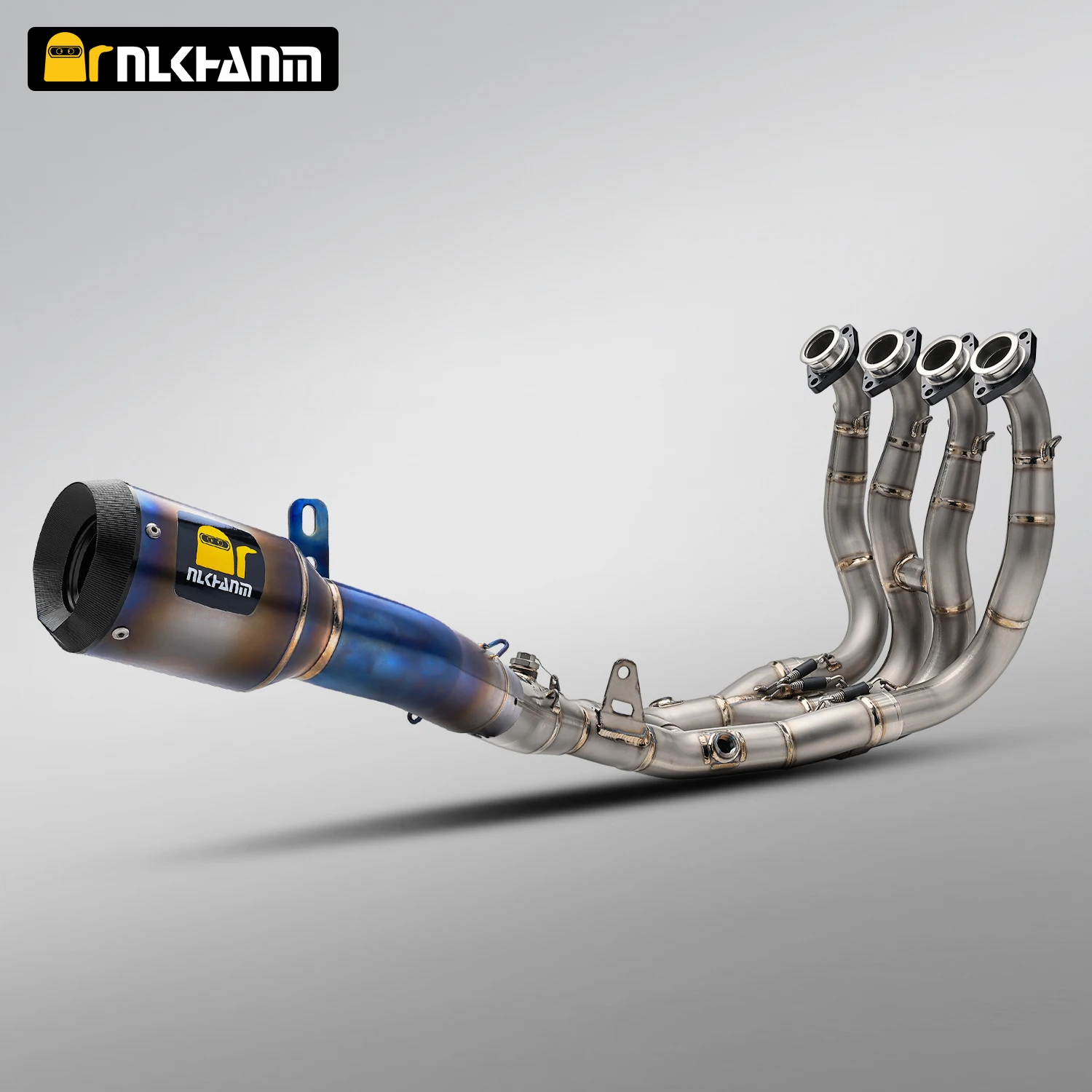 For YZF R1/R1M 2025- Full Ti. alloy High performance motorcycle exhaust system modification with Ti. escape muffler for YZF-R1