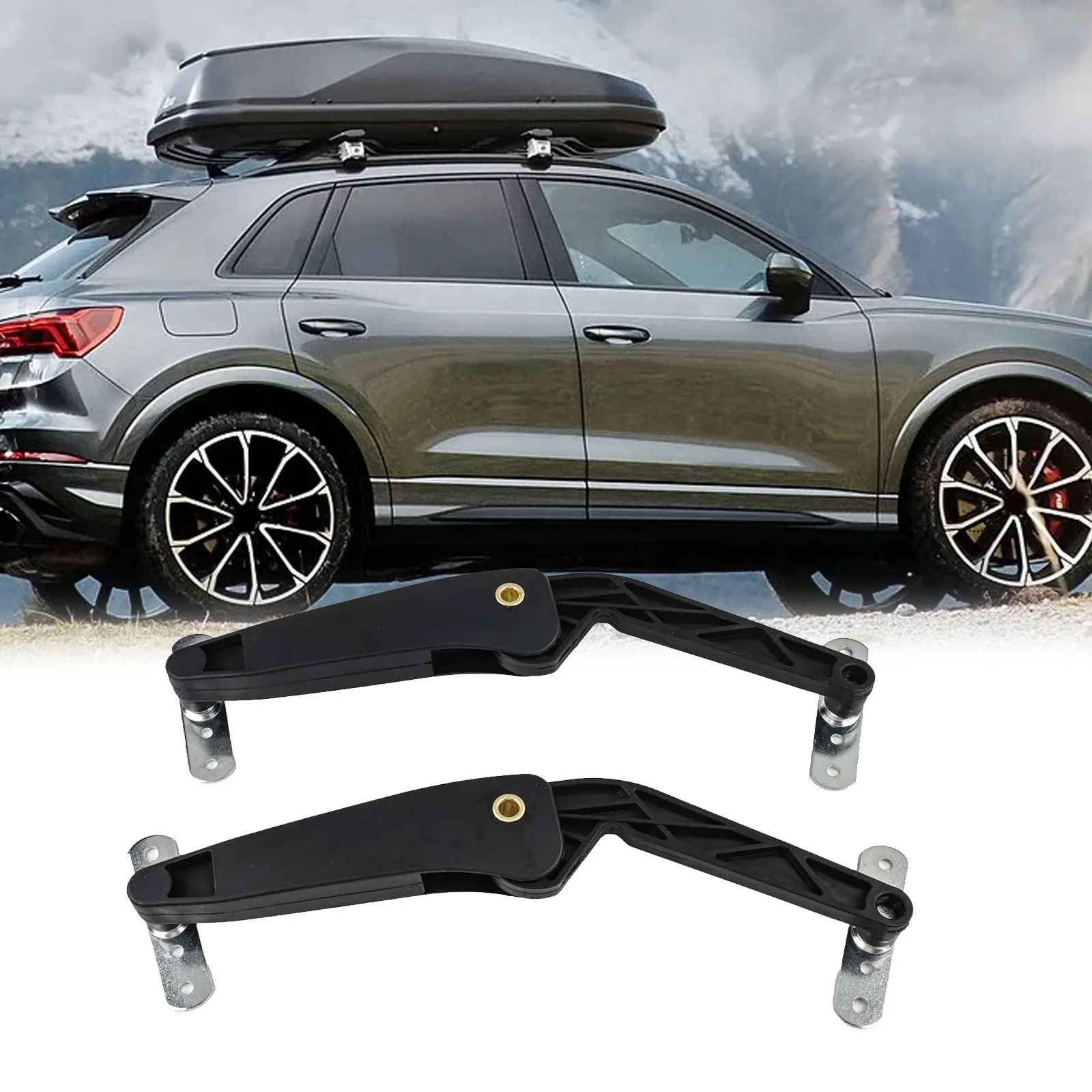 

Roof Box Support Bracket with Shock Absorbing Spring for Vehicle Luggage Holder Plastic Metal with Multiple Mounting