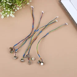 5Pcs/Set 8mm Micro Stepper Motor Small Electric 2-Phase 4-Wire Stepper Motor Precision with Copper Gear Connecting Wire