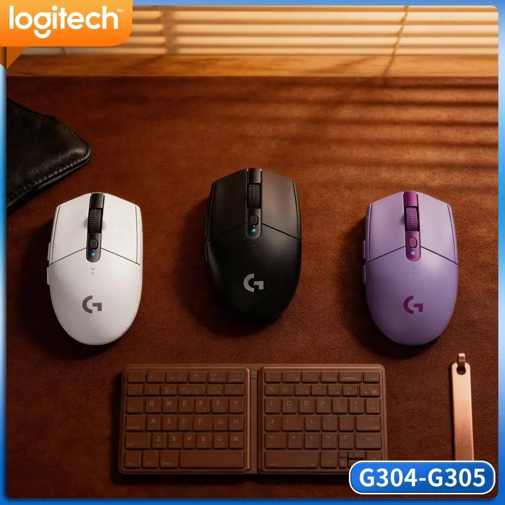 Logitech G305 LIGHTSPEED Gaming Accessory,HERO 12000 DPI,6 Programmable Keys,250H Long Lasting Battery,Work On PC Mac