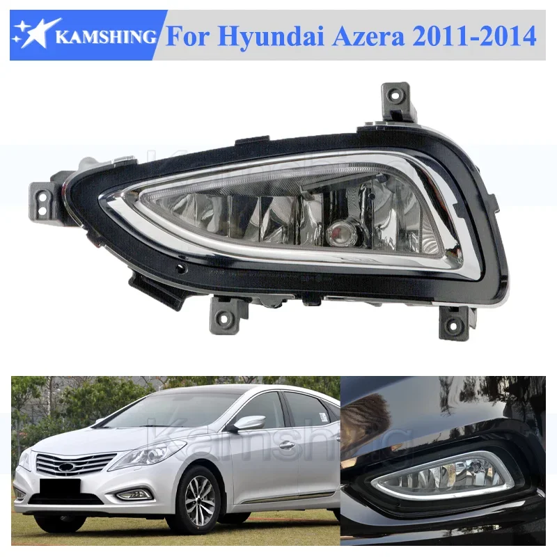 

Kamshing Front Bumper Fog Light for Hyundai Azera 2011 2012 2013 2014 Foglight Foglamp Fog Lamp Driving Light Lamp