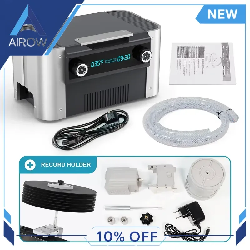 for CODYSON Ultrasonic Vinyl Record Cleaner 6L 7.5L Professional LP Washing Machine with Drying Function for Audiophile DJ