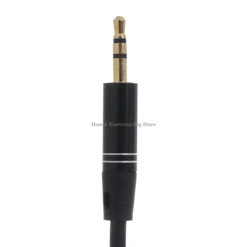 2,5 mm macho macho TRS Adaptador estéreo Cable oro chapado en