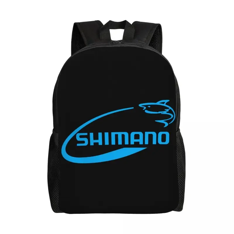 Custom Shimano Fishing Backpack for Women Men School College Student Bookbag Fits 15 Inch Laptop Bags