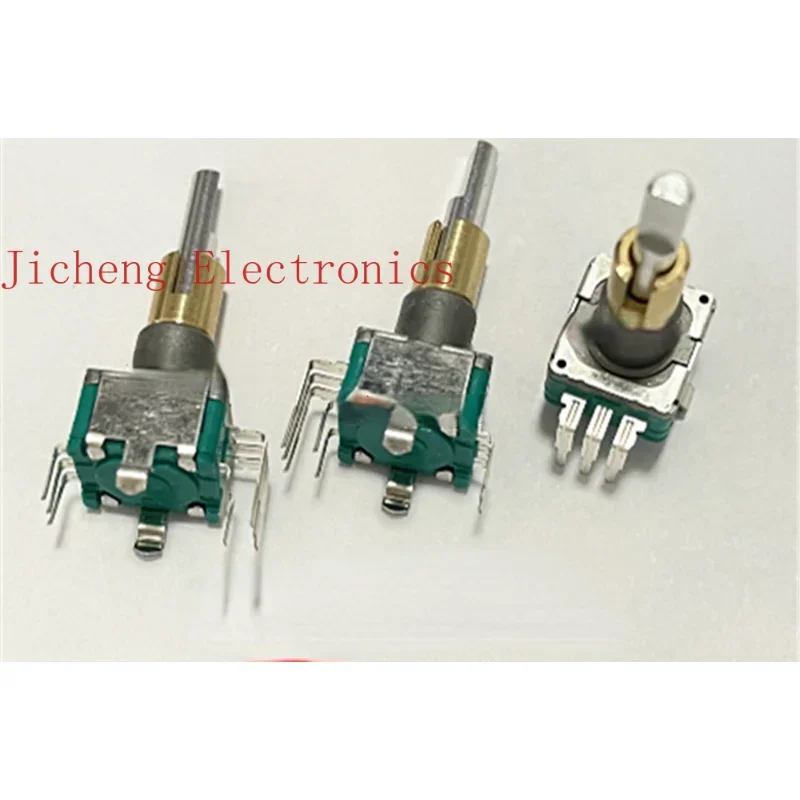 

10PCS Japan Dual-axis Encoder EC11EBB24C03 Dual-connected With Switch 2-way Adjustment 30 Positioning Number