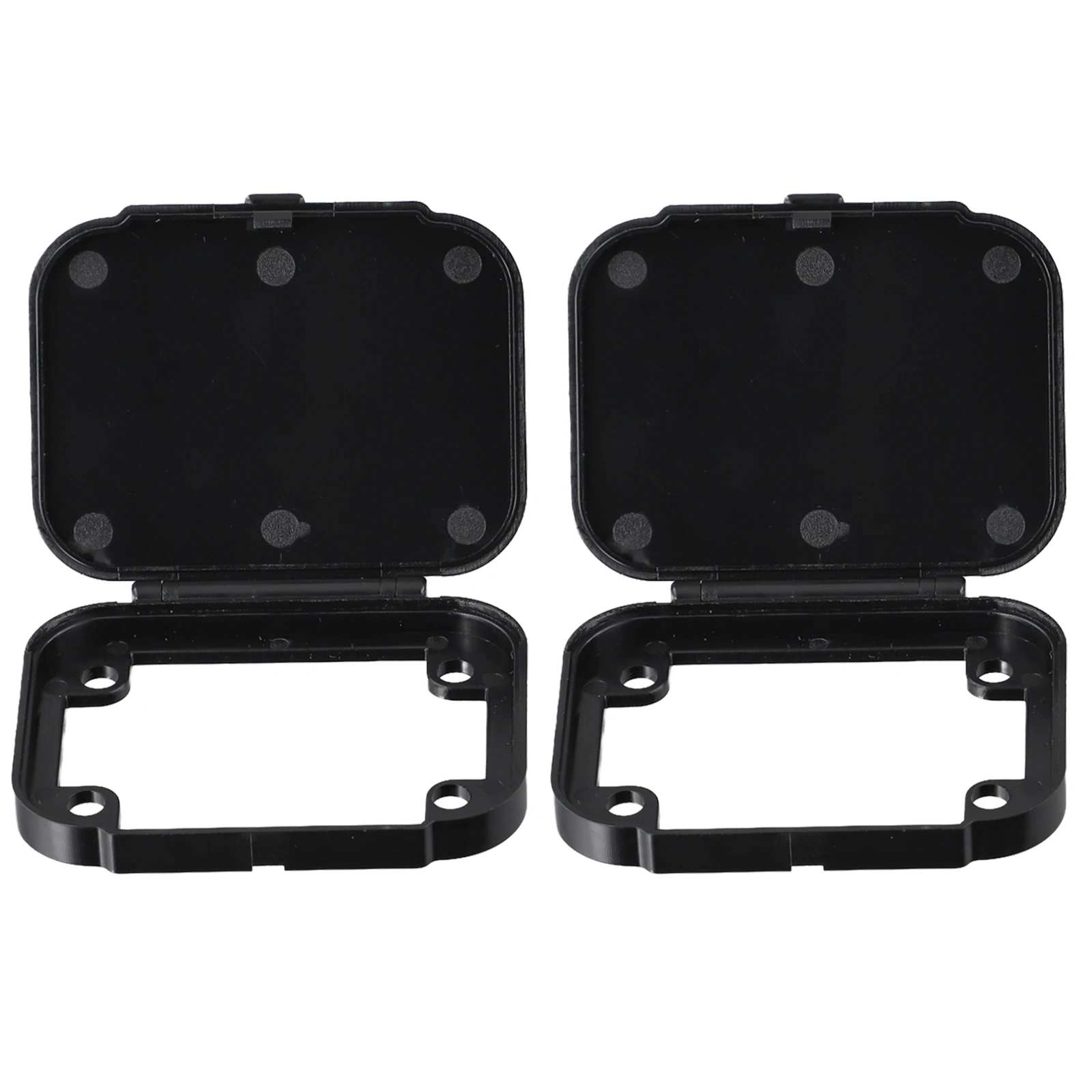Flush Mount 50A Panel Bracket Cover for Socket Base Installation in for rv Yacht Bus and Vehicle Systems Flush