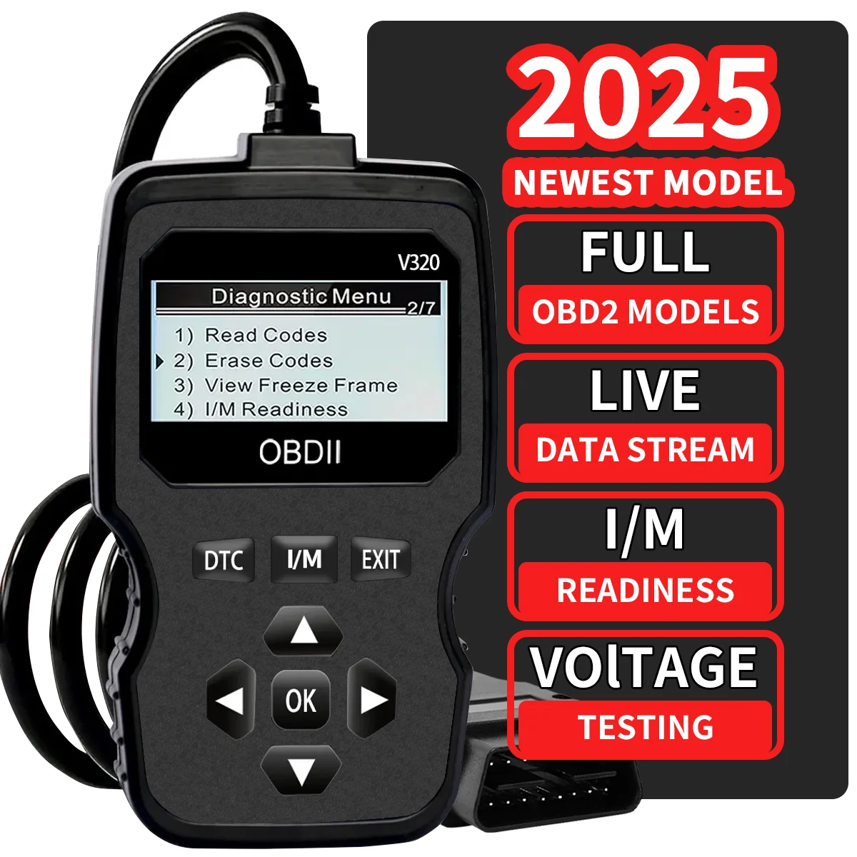 

Модернизированная версия диагностического инструмента сканера Obd2, полнофункциональный автоматический считыватель кодов неисправностей двигателя, подходит для всех транспортных средств по 1996 году — аксессуары для технического обслуживания автомобилей, 