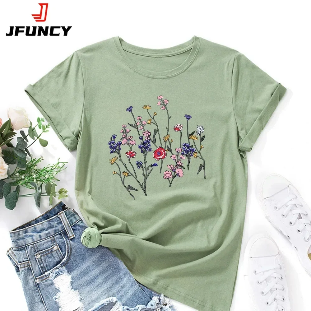 

Oversized Women's T-shirt Graphic T Shirt Women Short Sleeve Tee Top Summer Cotton Female Tshirt Harajuku Woman Clothing