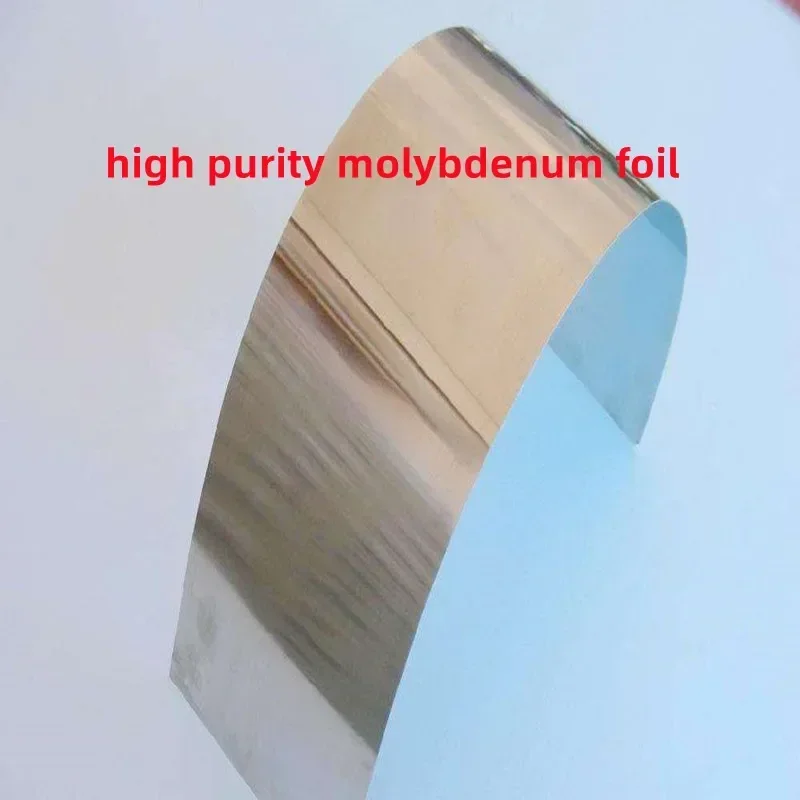 

Mo foil High pure Mo≥99.99% molybdenum foil Metal Mo thickness 0.02mm 0.03mm for parts Equipment Laboratory