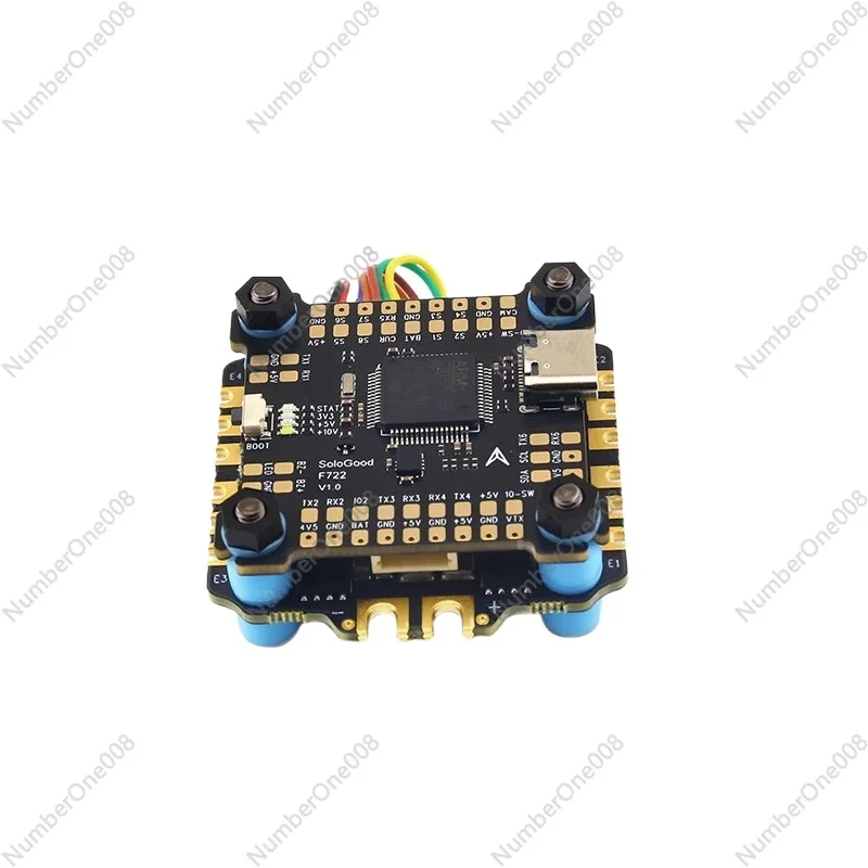 

Машина для пересечения FPV F722 летающая башня BLHELI-8 положения 60A 80A ESC «четыре в одном»
