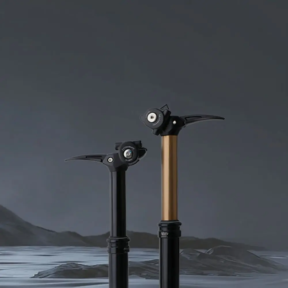 For For HASSNS MTB Dropper Post Hydraulic Hand Control Adjustable Seatpost Bicycle Saddle Pillar Aluminum Alloy Cycling Part