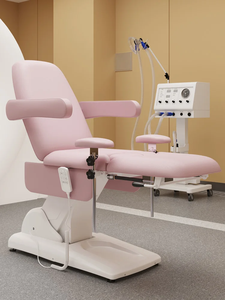 Gynecological examination bed, electric intimate care, multi-functional beauty, high-grade reclining chair