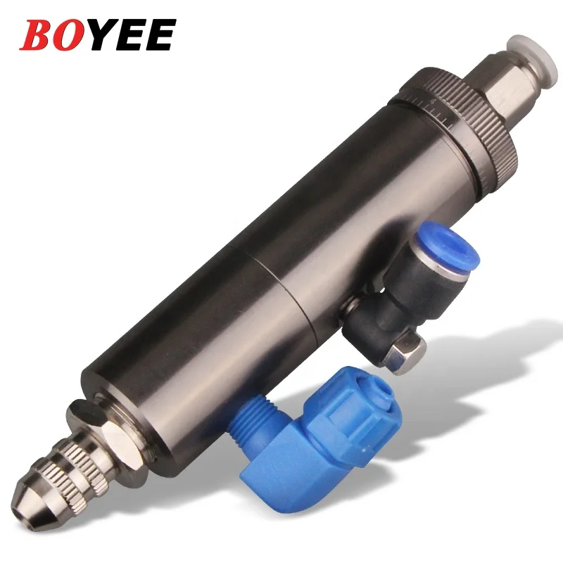 Thimble dispensing valve single liquid coating valve low viscosity glue yellow glue UV glue white latex automatic line drawing