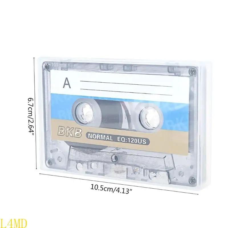 مشغل شريط كاسيت قياسي بشريط فارغ مع تسجيل موسيقى 90 كلمة لتسجيل شريط الموسيقى المغناطيسي للدقائق