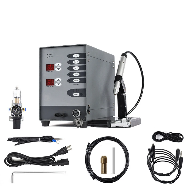 High Power Automatic Spot Welding Machine Dental Stainless Steel Numerical Control Touch Pulse Argon Arc for Soldering Jewelry