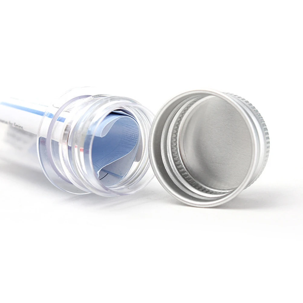 

20Pcs 40ml Clear Tubes Screw Caps Durable Safe for Chocolate Powder Candies Gifts Party Favors Plastic Candy Box