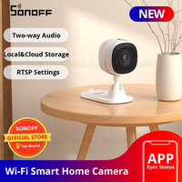 SONOFF CAM Slim Wi-Fi Smart Security Camera 1080P Mini Baby Monitor Camera Two-way Audio Motion Detection Smart Home Security