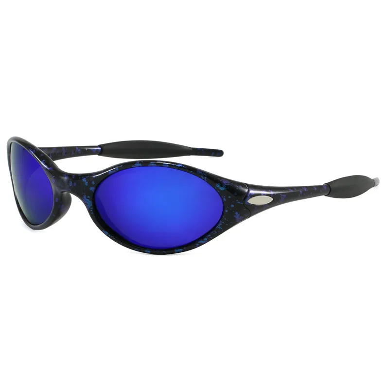 2026 Y2K Euro-Amerikanische polarisierte Sonnenbrille für Männer und Frauen, TR Retro Oval-Rundrahmen, Outdoor-Fahrrad- und Fahrsonnenbrille.