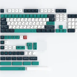 Lycoris Recoil PBT Keycap Custom Design Cherry Profile DYE Sublimation 140 Keys For Outemu Gateron TTC Kailh Cherry MX Switch