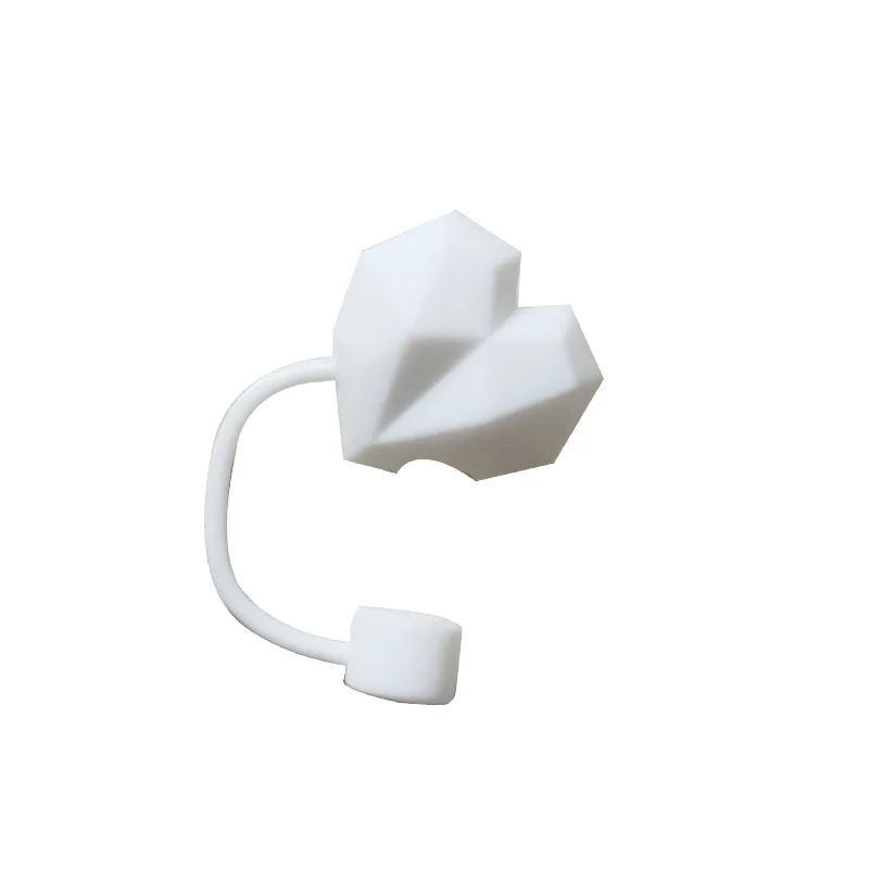 10mm Diamond Silicone Straw Cover For Stanley 30&40Oz Tumbler Cup Dustproof Sleeve Reusable Sippy Plug Cap Tips Cup Accessories