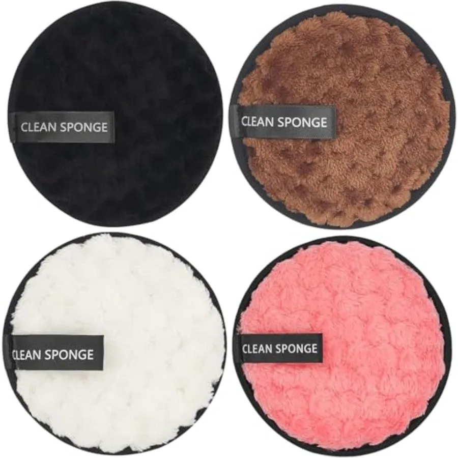 Reusable Soft Makeup Remover Pads 4 Pack