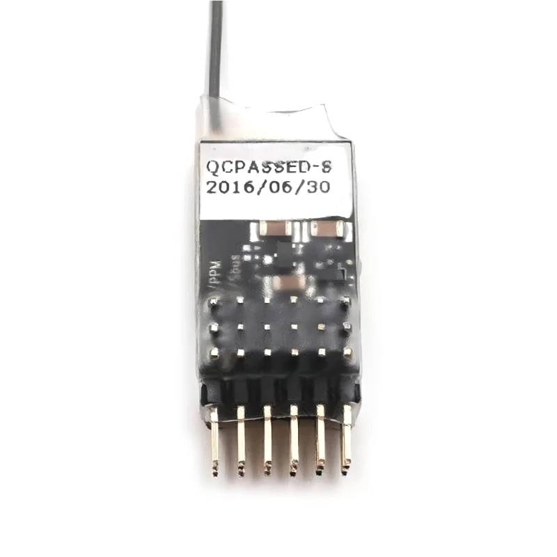 R6DS 2.4G 6CH DSSS & FHSS Remote Control Receiver for RadioLink AT9 AT9S AT10 Transmitter Support SBUS PPM PWM Dropship