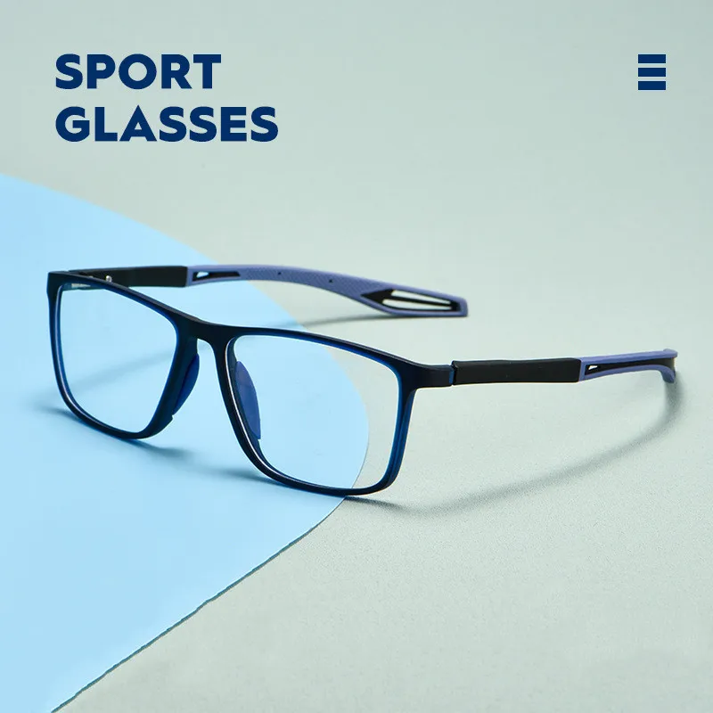 Outdoor Sports Glasses Frame Cycling Soccer Basketball Eyeglasses Eye Protect Goggles Sunglasses Men Impact Resistance Eyewear