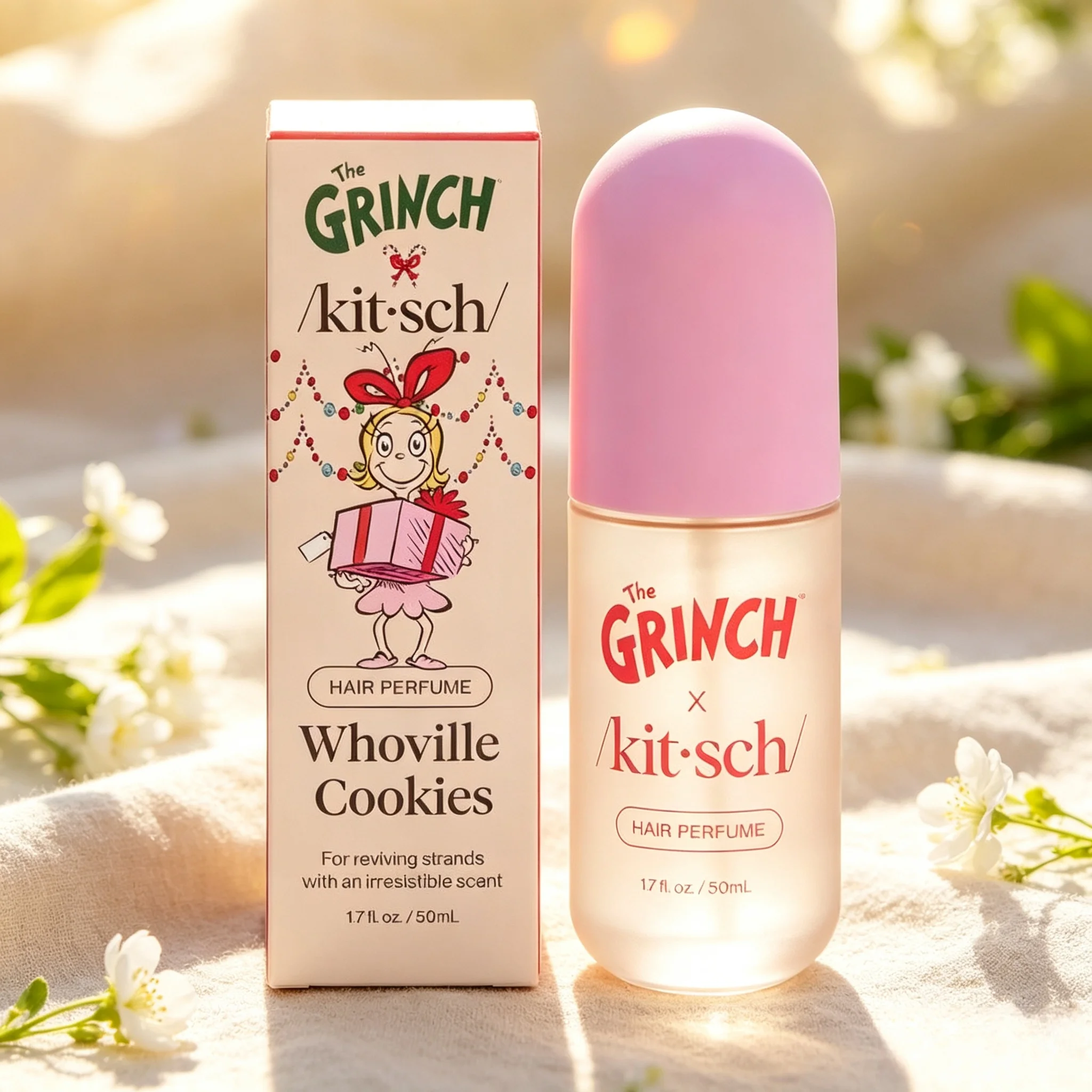 Kitsch Hair Perfume Whoville Cookies Spray 1.7 fl oz / 50 mL New in Box