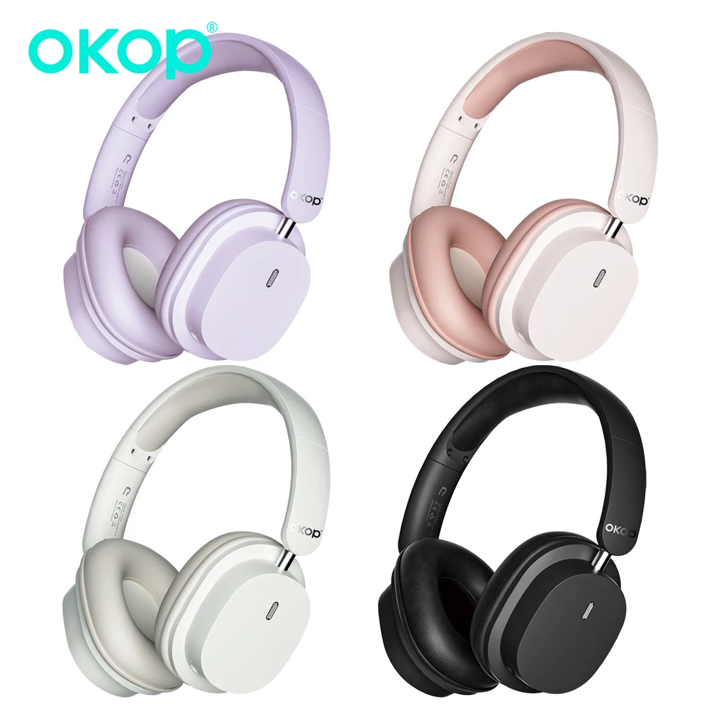 

OKOP Headset Bluetooth Headset,Sports Call Noise Reduction Headset,Long Battery Life Headset Wireless Headphones Super Pods Pro