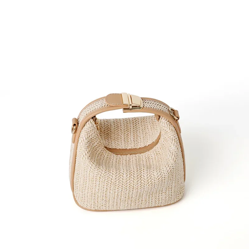 

Women's Summer New Fashion Elegant Solid Mesh All-match Hand-woven Bags HandBag ShoulderBag CrossbodyBag Office Daily