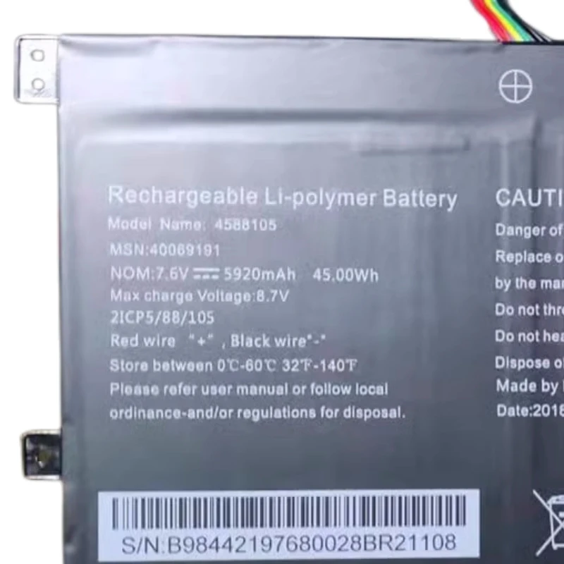 4588105 baterie pro winbook CW140 medion akoya S4401 S4401T S4402 S4403 S14401 S14401TG MD61265 MD61325 MD63410 MD61390 MD61394