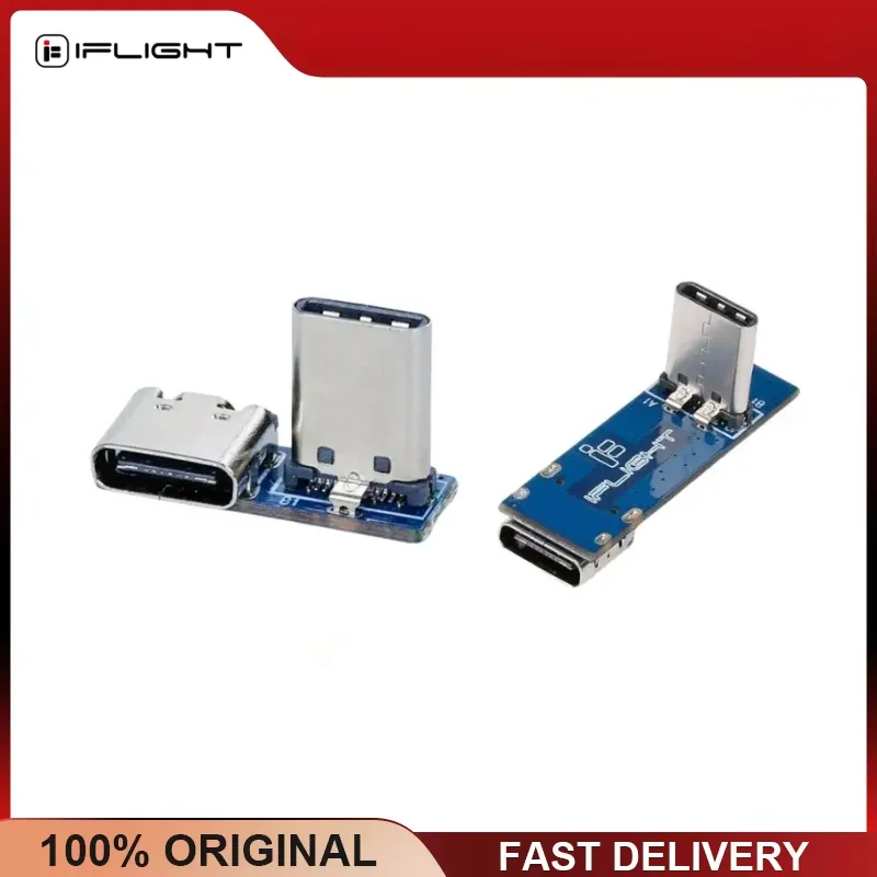 iFlight BumbleBee HD 90° Type C USB Adapter for FPV Flight Controller Caddx Vista Air Unit