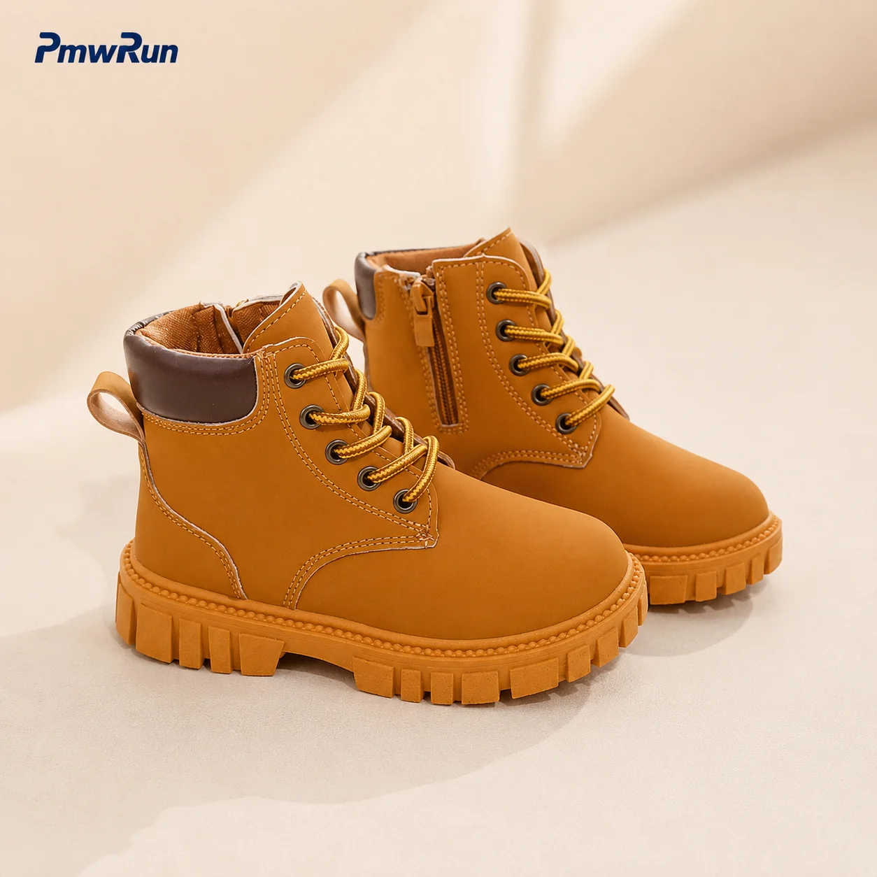 

Autumn Fashion Boots For Children PU Leather Waterproof Boy's Girl's Outdoor Boots Anti