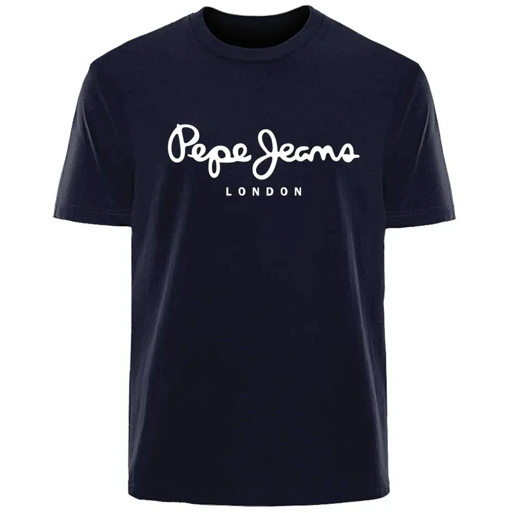 Camiseta de Manga Corta con Logotipo de Pepe Jeans London para Mujer, Marca de Lujo, Estilo Y2K, Unisex, Estilo Urbano, Verano 2026