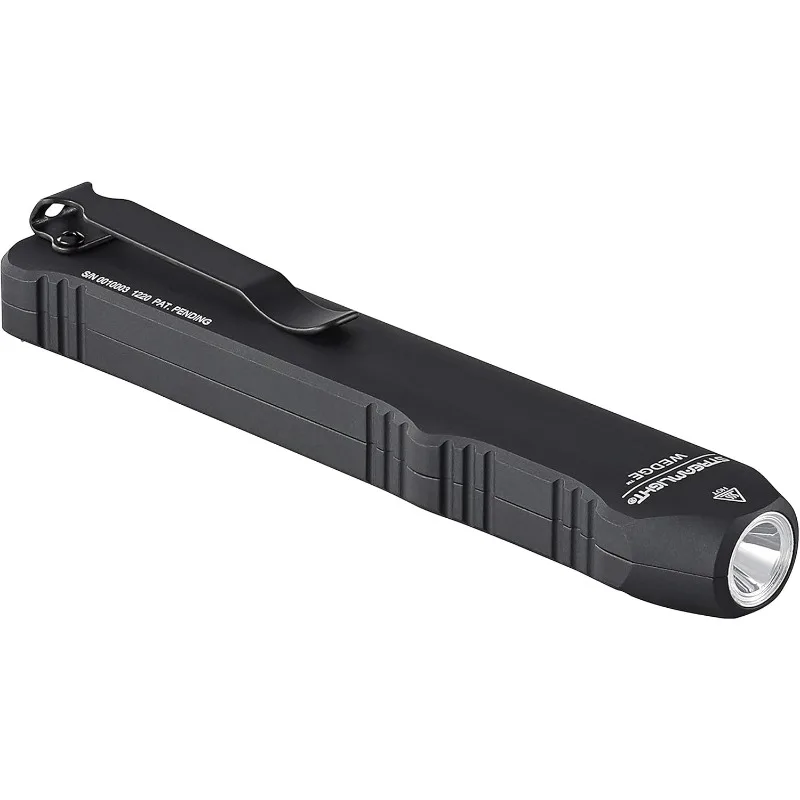 Streamlight 88810 Wedge 300-Lumen Slim ไฟฉายพกพาทุกวัน พร้อมสาย USB-C และเชือกเส้นเล็ก สีดํา