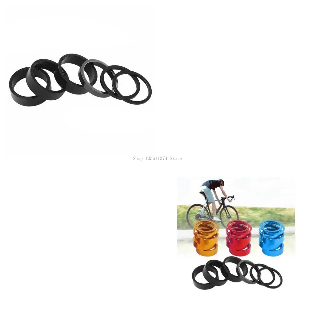 

Aluminum Alloy Headsets Fork Spacers Bicycles Rings Gaskets Front Fork Washer
