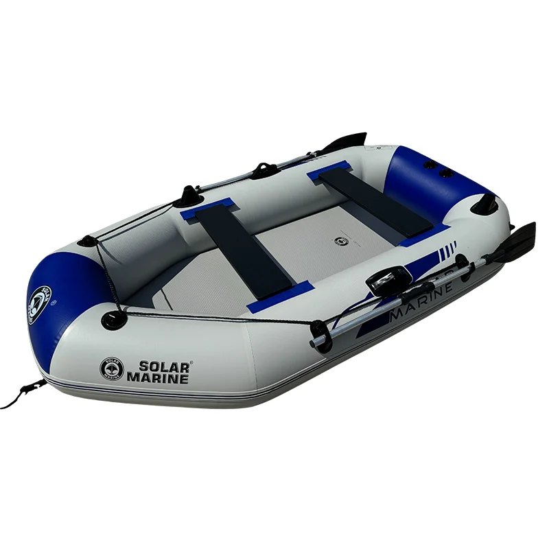 Solar Marine 2.6M 8.5FT 3-4People Inflatable Fishing Kayak Racing Boats and Kayaking Foldable IB Outdoor Watersport Accessories