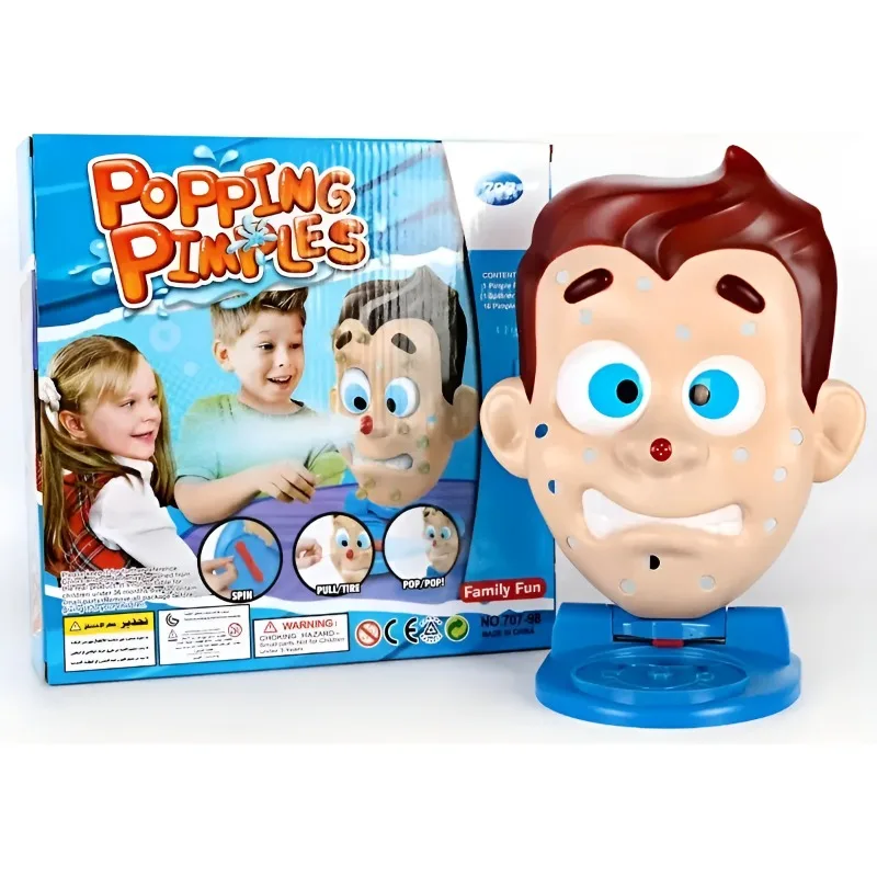 

Acne Squeezing Prank Water Spray Toy Desktop Game Stress Relief Gadget Multiplayer Interactive Stress Relief Prank Toy