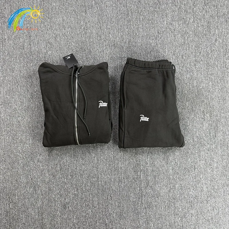 

Men Women Unisex Cotton Jogger Drawstring Blue Black Gray Sweatpants Top Quality Cotton Simple Letters Logo Print PATTA Pants