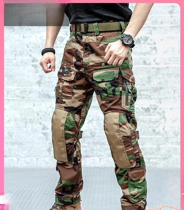 Outdoor Eagle Eye Tactical Pants, Army Fans, Special Service, Real Person, Cs, Multi Bag Workwear, Spring and Autumn, Ix2