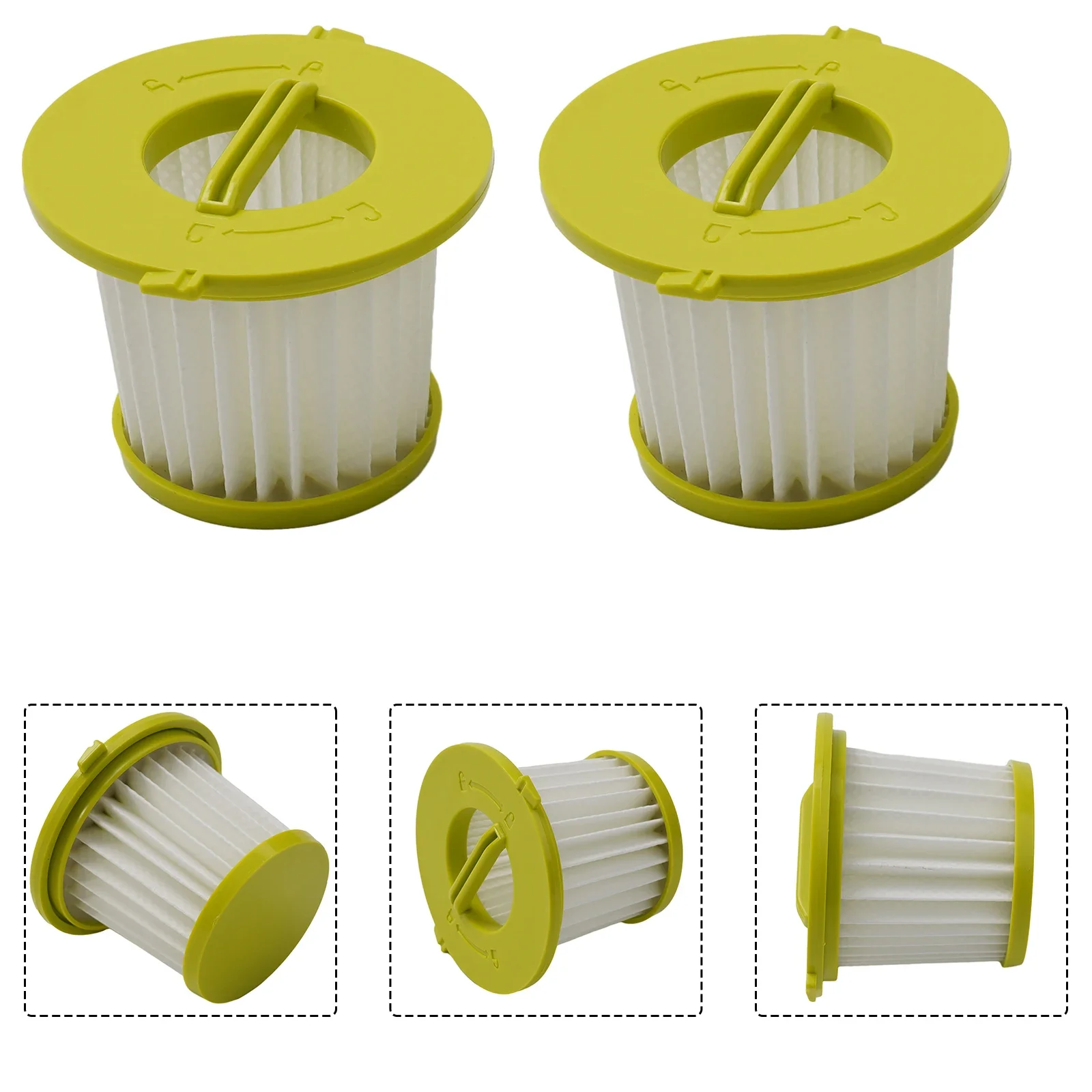 

2pcs Filter For-PCL700 PCL704 CL705 18V ONEHand Vacuum Cleaner Replacement Filter Accessories Part Cleaning Tools