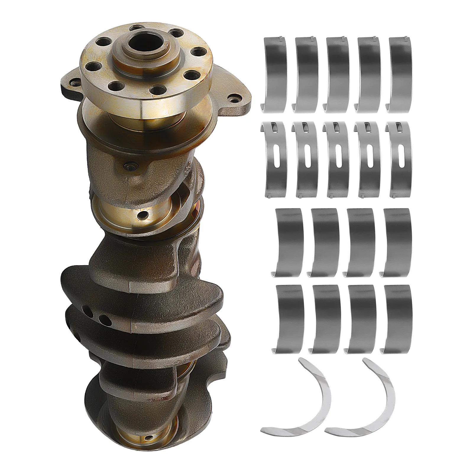 Crankshaft w/ Main Rod Bearings Kit For 2.0 TSI Audi A4 VW Golf EA888 gen3 15-22