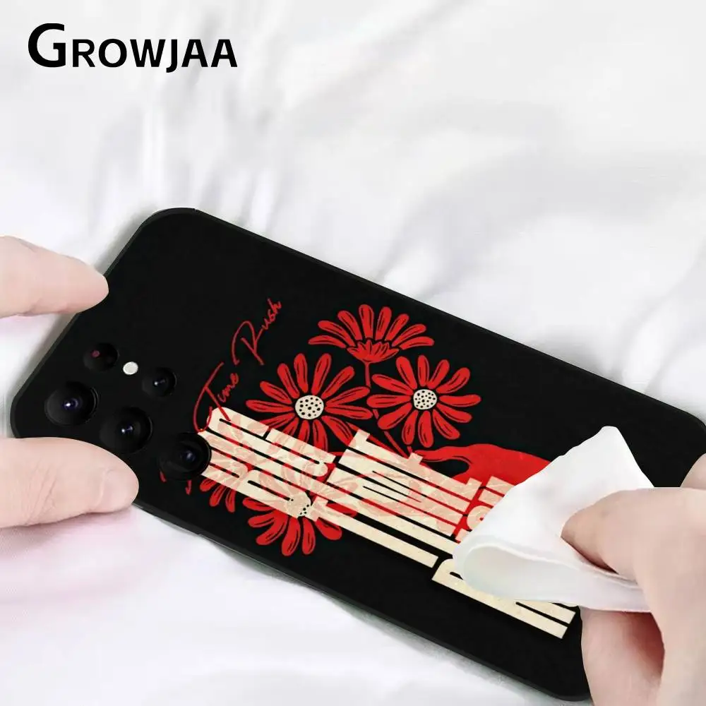 Muziek B-Big Time R-Rush telefoonhoesje voor Samsung Galaxy S25 S24 S22 S23 Ultra S21 S20 Plus 5G