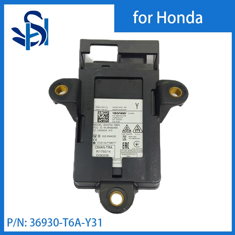 36930-T6A-Y31 with Bracket Blind Spot Module Sensor For Honda