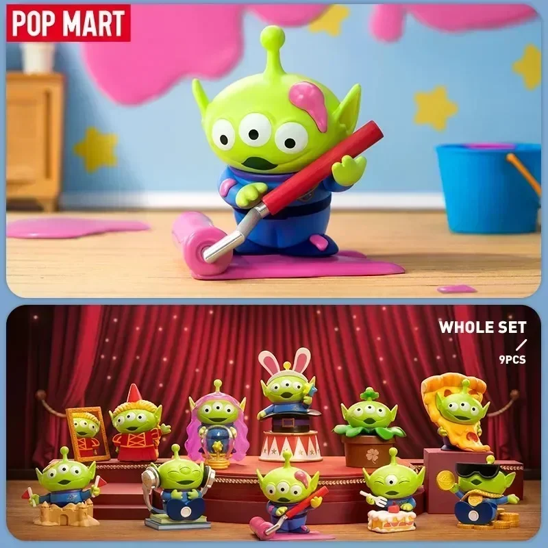 

POP MART Disney Pixar Alien Immersive Experience Series Blind Box Mystery Box Toys Kawaii Ornaments Figurines Home Decor Desktop
