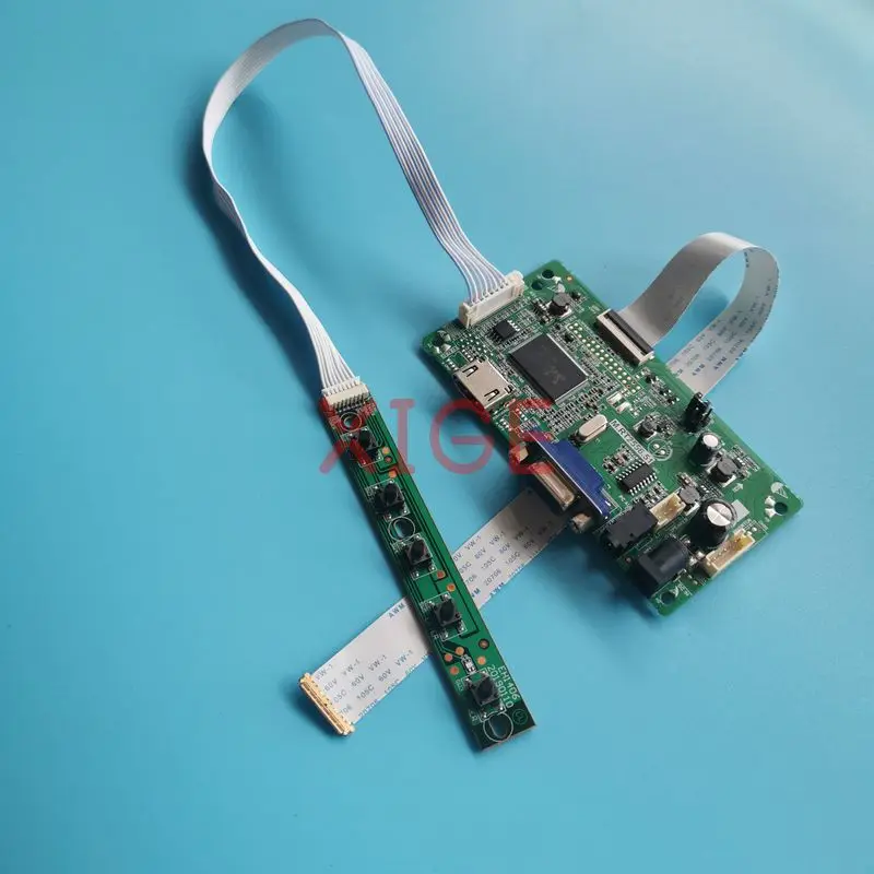 Matrix Controller Drive Board Fit LP140WF1 LP140WF7 LP140WF3 LP140WF6 1920*1080 VGA+HDMI 1920x1080 Laptop Display 30 Pin EDP Kit