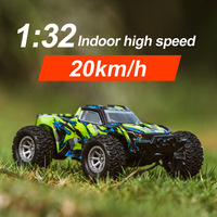 1:32 RC Car Mini High Speed 20km/h 2.4GHz Dual Speed Adjustment Indoor Mode/ Professional Mode Travel Off-Road Cars RC Toys Gift
