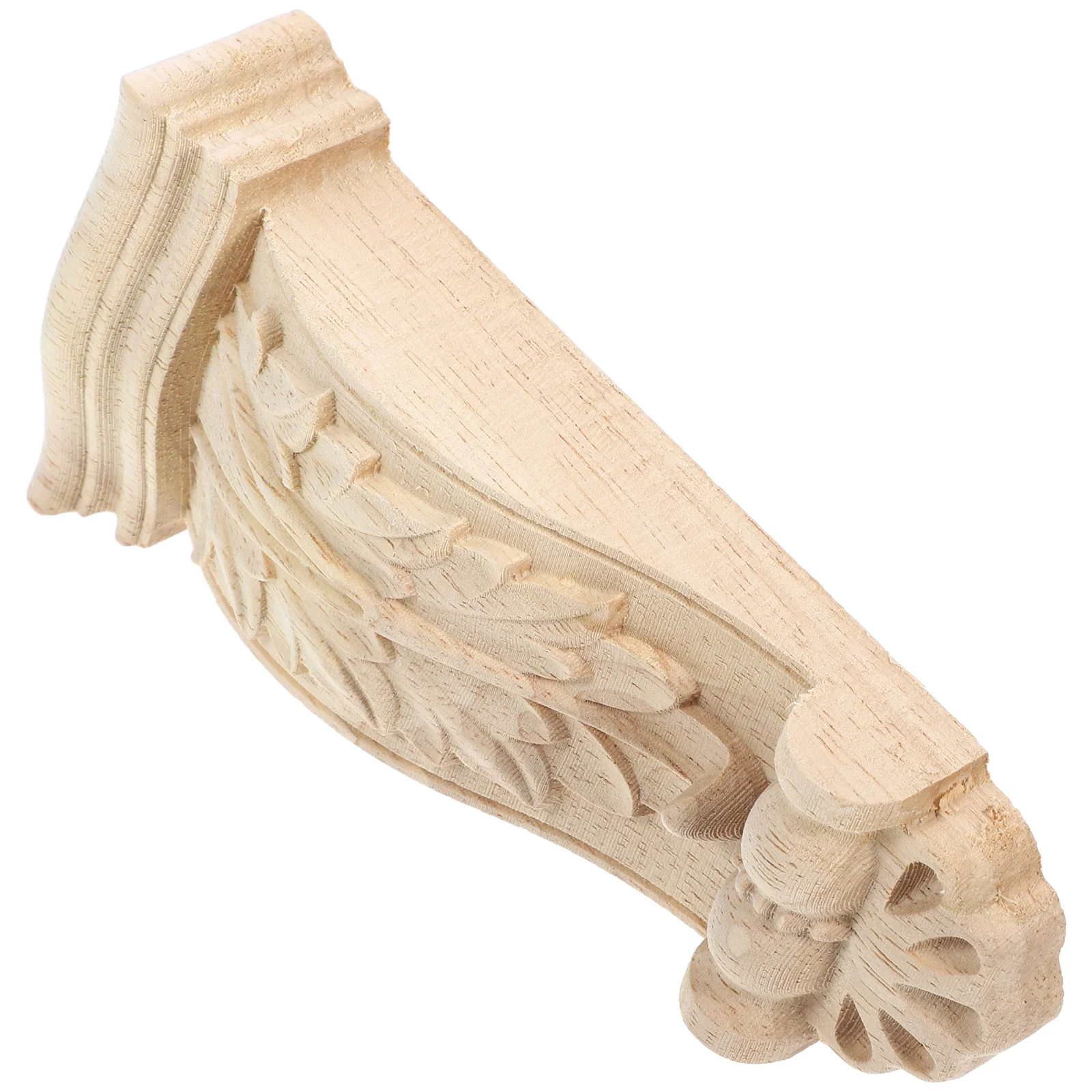 Carved Wood Capitals and Corbels European Carving Desktop Roman Finishing Material Ceiling Office Column for Decor