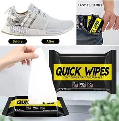 Quick Cleaning Wet Wipes White Shoes Sneaker Cleaning Wipes Shoe Cleaners Travel Portable Sneaker Disposable