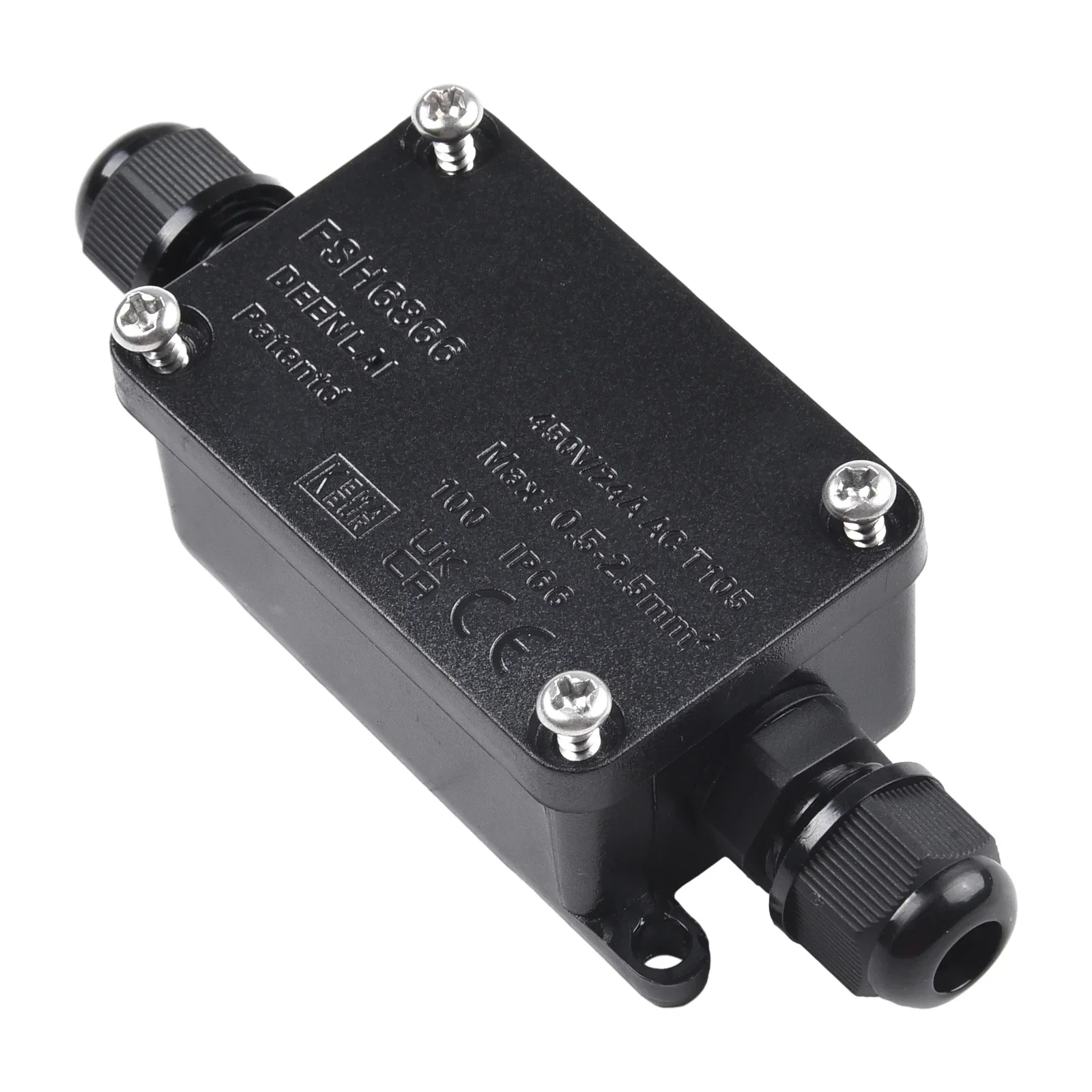 Waterproof junction box 2 Way Outdoor Waterproof IP66 Cable Connector External Electrical Junction Box image 5